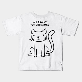 christmas gift - cat Kids T-Shirt